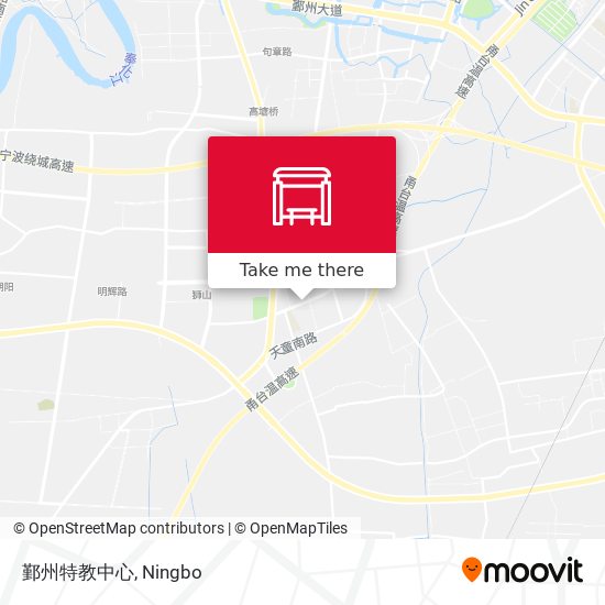 鄞州特教中心 map