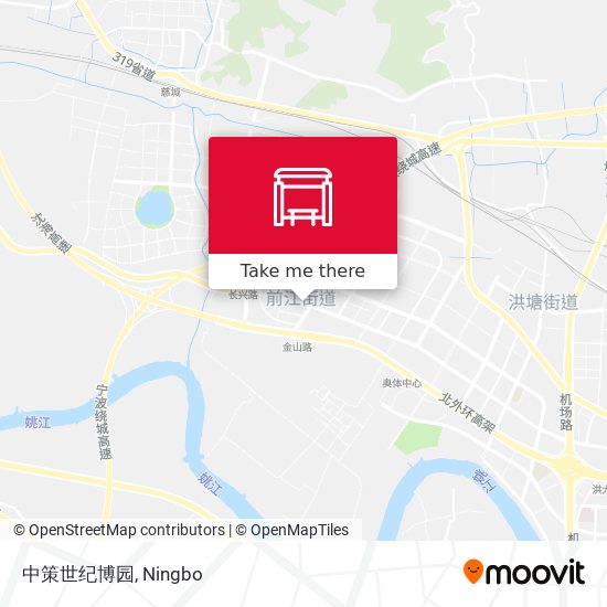 中策世纪博园 map