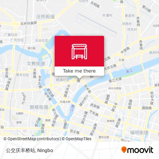 公交庆丰桥站 map
