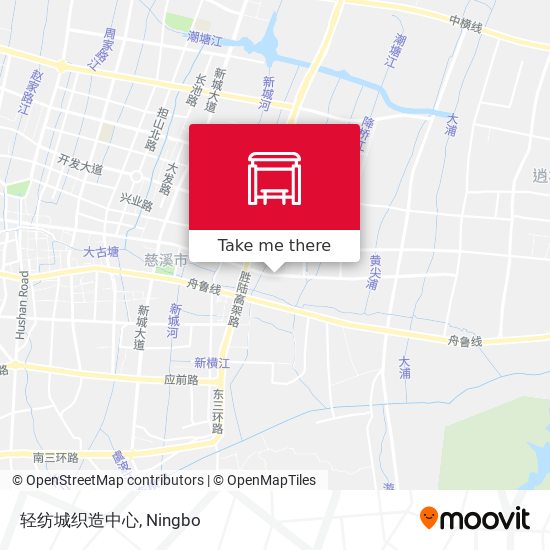 轻纺城织造中心 map