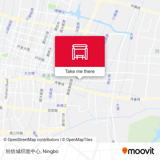 轻纺城织造中心 map