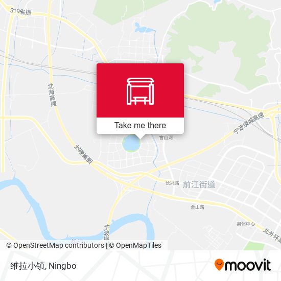 维拉小镇 map