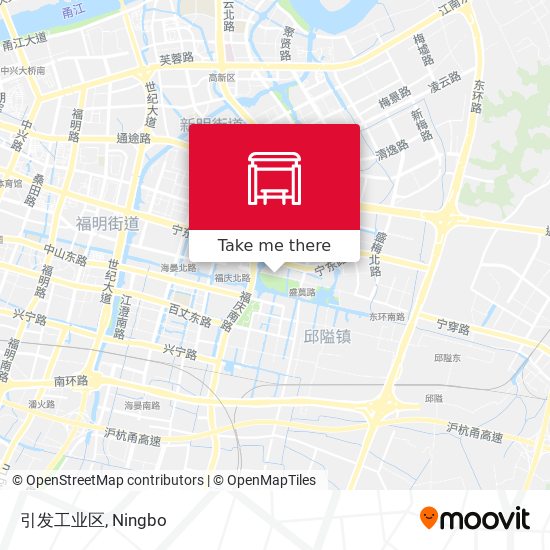 引发工业区 map