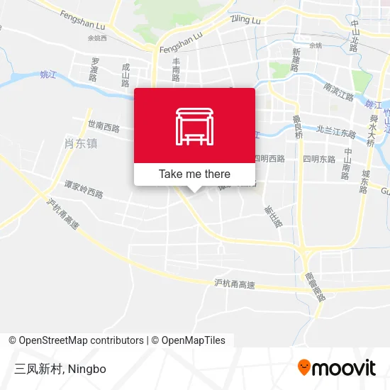 三凤新村 map