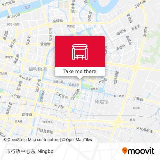 市行政中心东 map