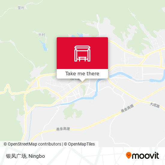 银凤广场 map
