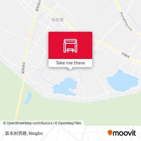 新东村西蔡 map