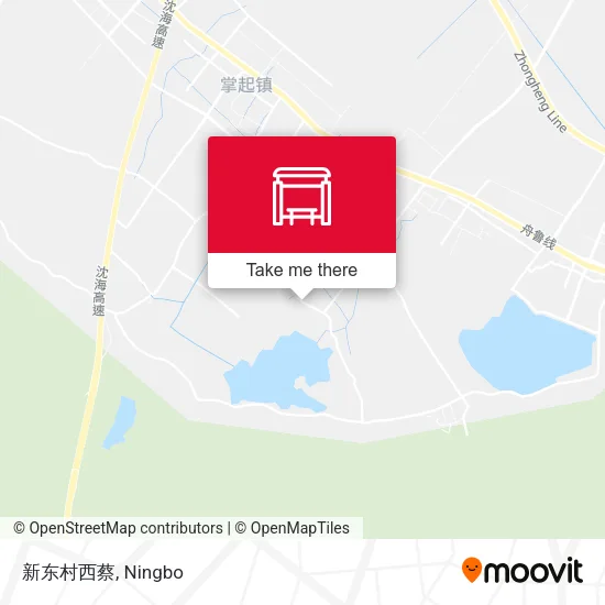 新东村西蔡 map
