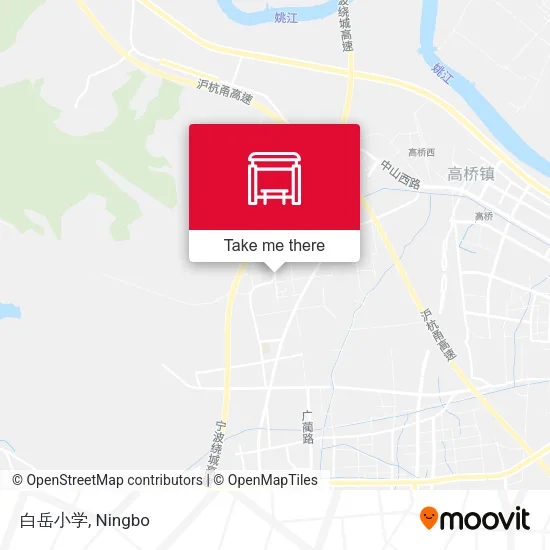 白岳小学 map