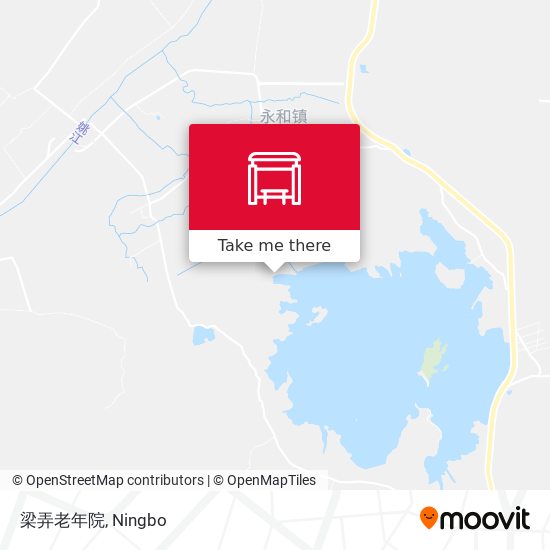 梁弄老年院 map