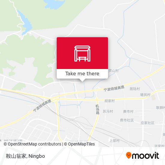 鞍山翁家 map