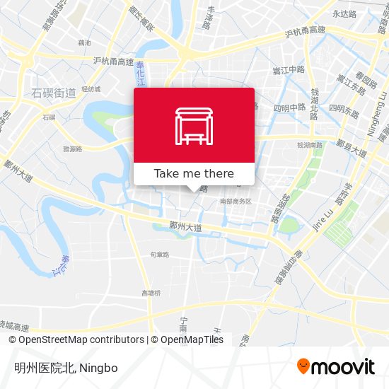 明州医院北 map