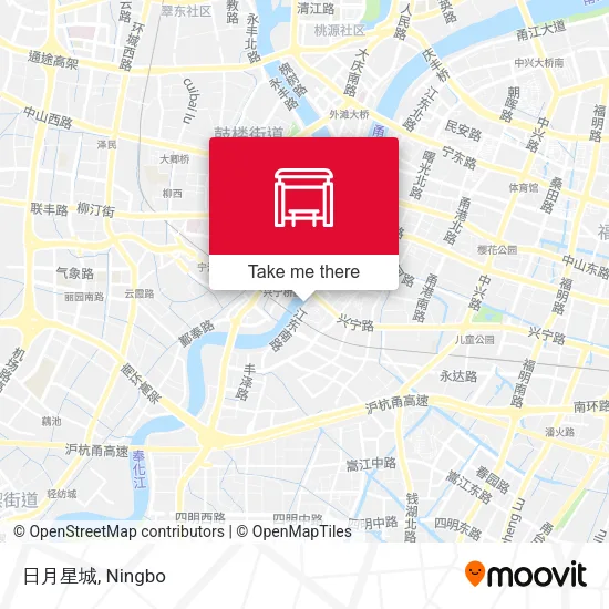 日月星城 map