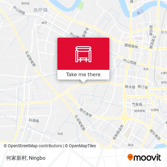 何家新村 map
