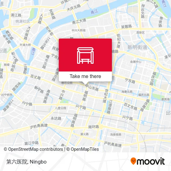 第六医院 map