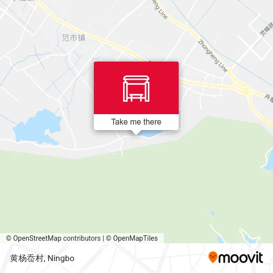 黄杨岙村 map