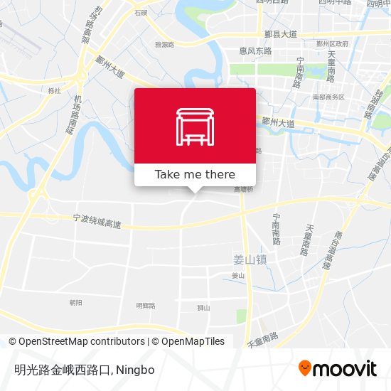 明光路金峨西路口 map
