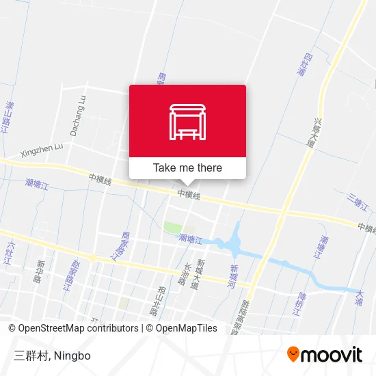 三群村 map