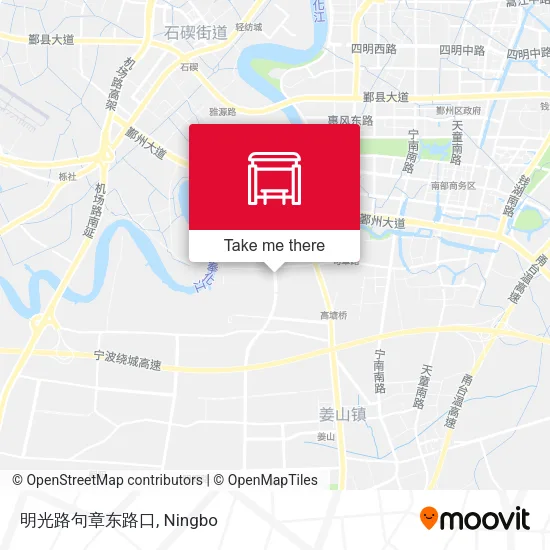 明光路句章东路口 map