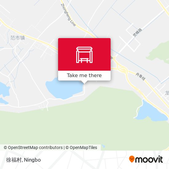 徐福村 map