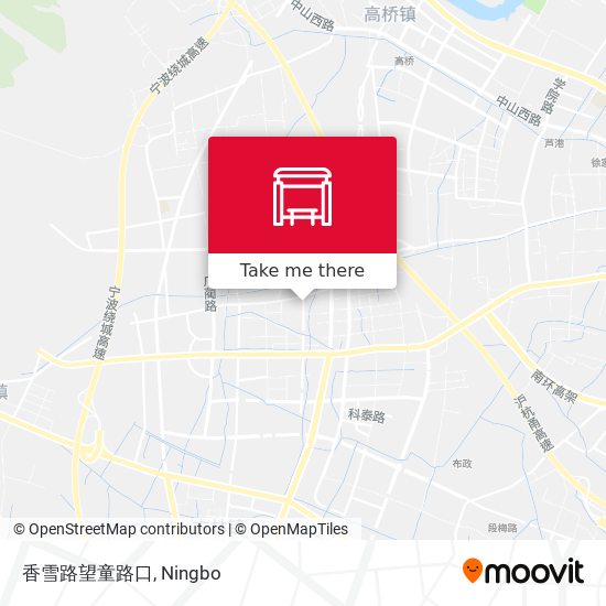 香雪路望童路口 map