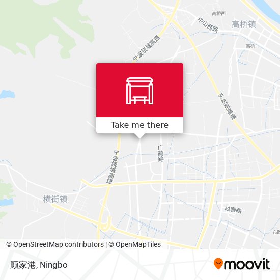 顾家港 map