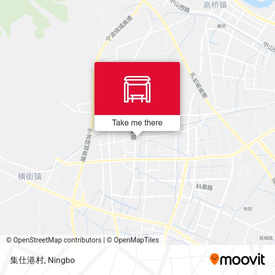 集仕港村 map