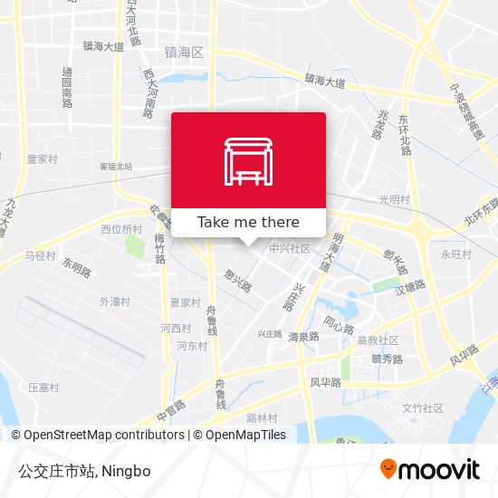 公交庄市站 map