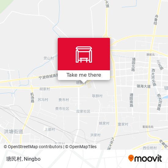 塘民村 map