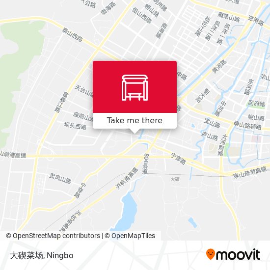 大碶菜场 map