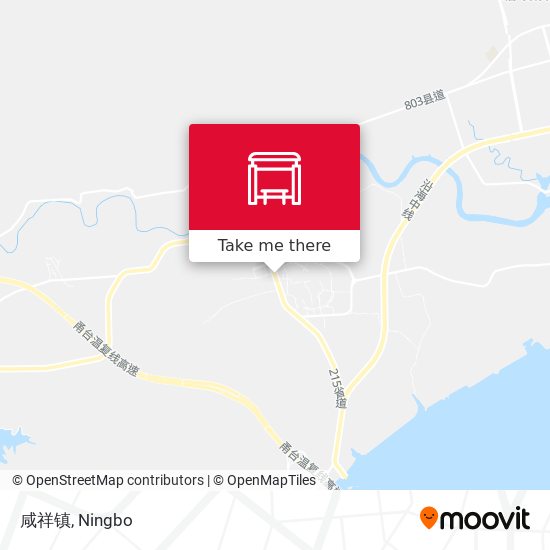 咸祥镇 map
