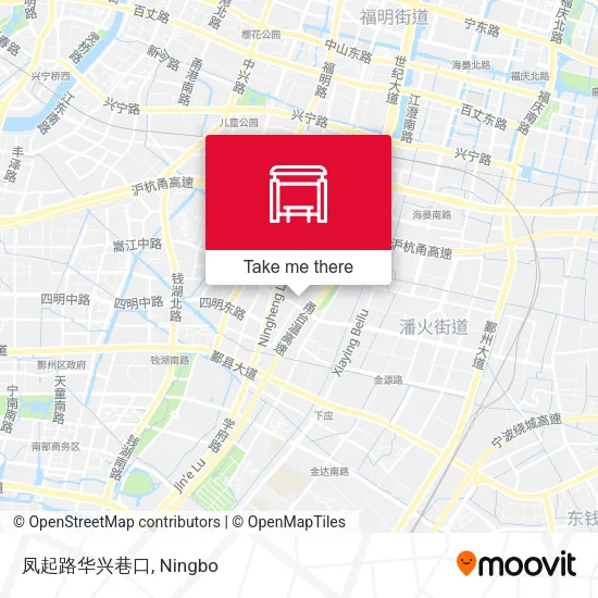 凤起路华兴巷口 map