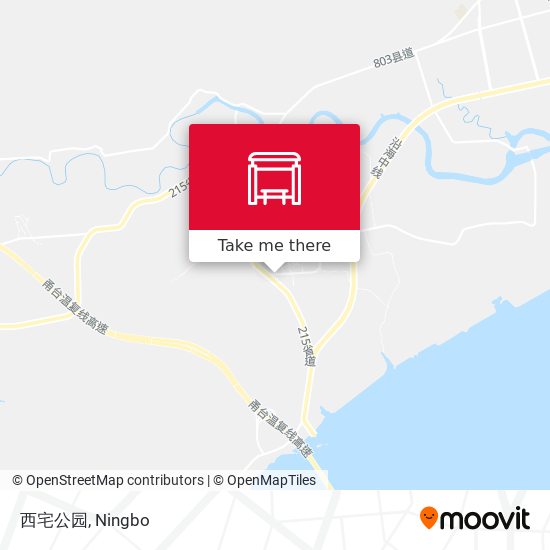 西宅公园 map