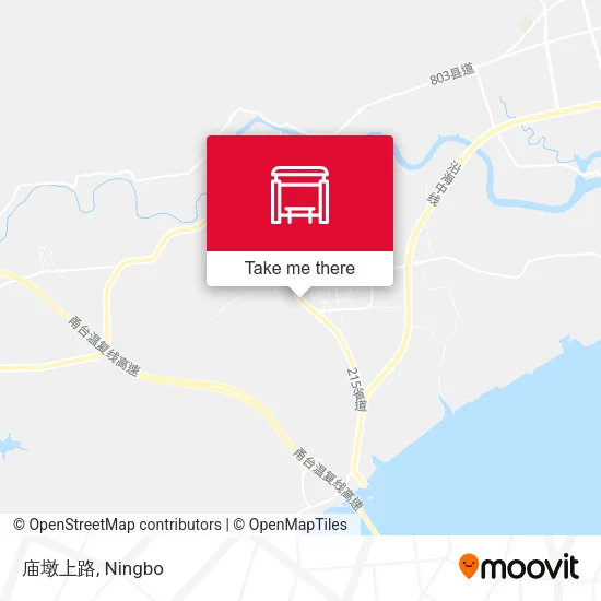 庙墩上路 map