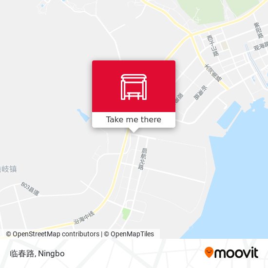 临春路 map