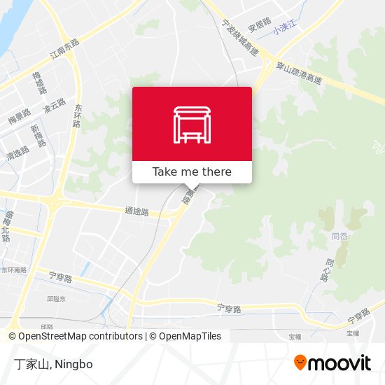 丁家山 map