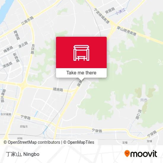 丁家山 map