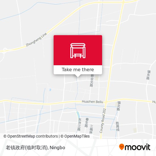 老镇政府(临时取消) map