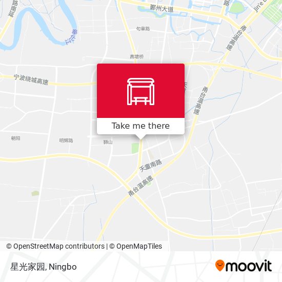 星光家园 map