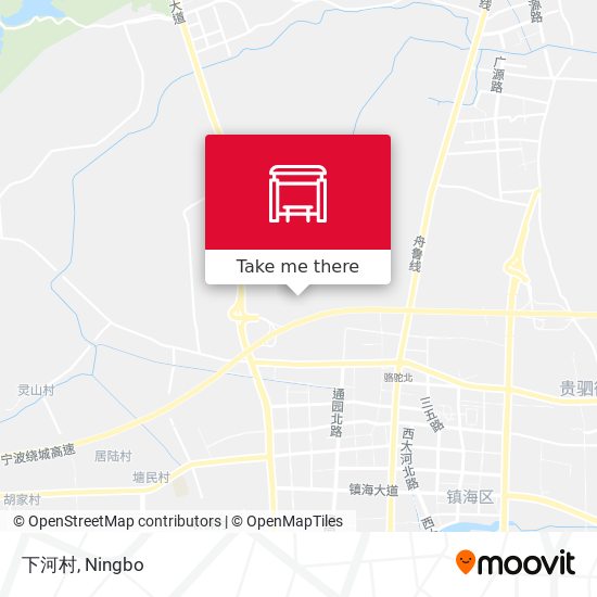 下河村 map