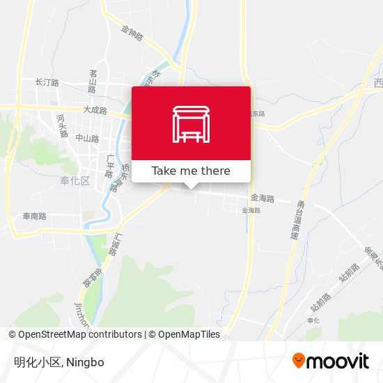 明化小区 map