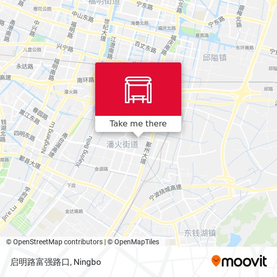 启明路富强路口 map