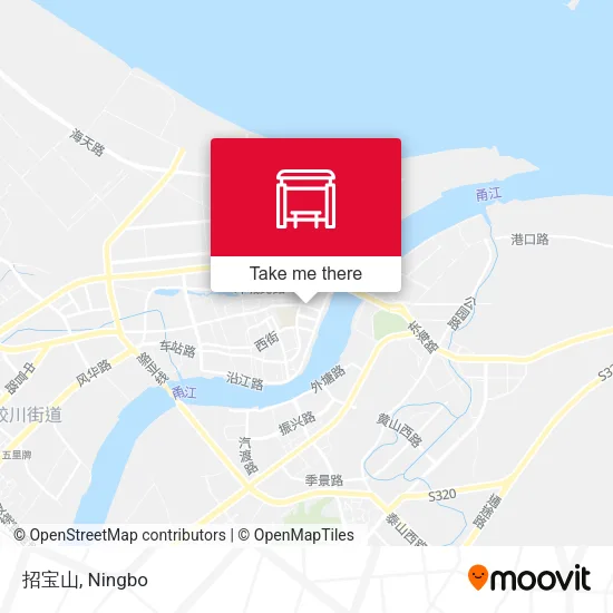 招宝山 map