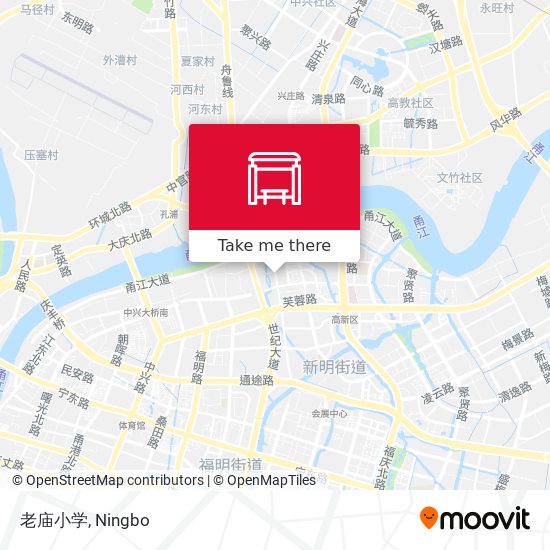 老庙小学 map
