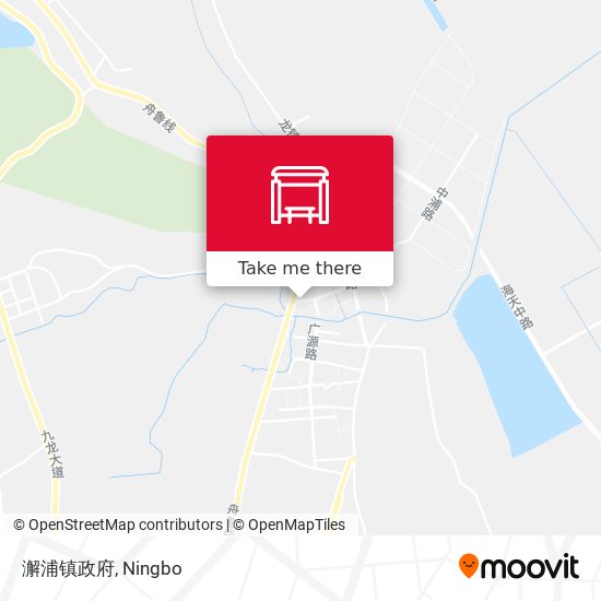 澥浦镇政府 map