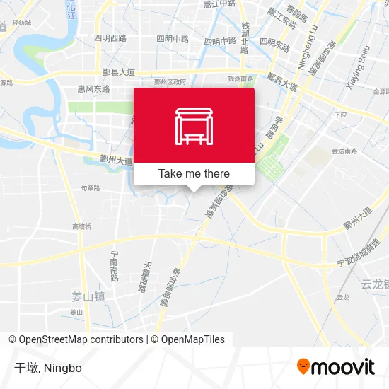 干墩 map
