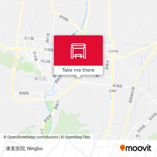 康复医院 map