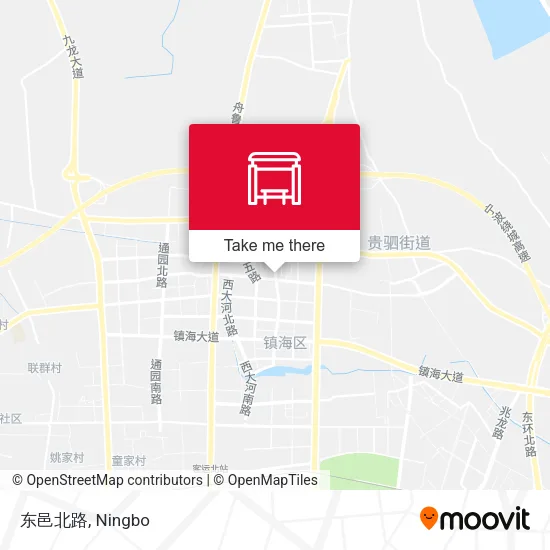 东邑北路 map