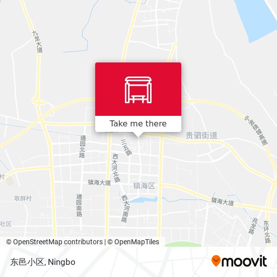 东邑小区 map