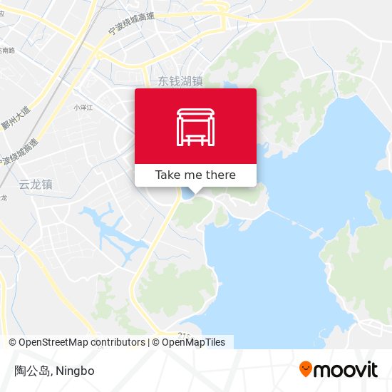 陶公岛 map